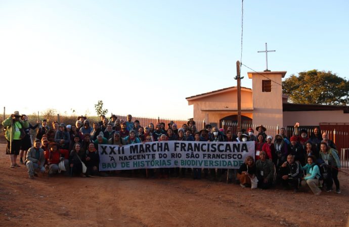Marcha Franciscana completa 22º edição à Nascente do Rio São Franscisco