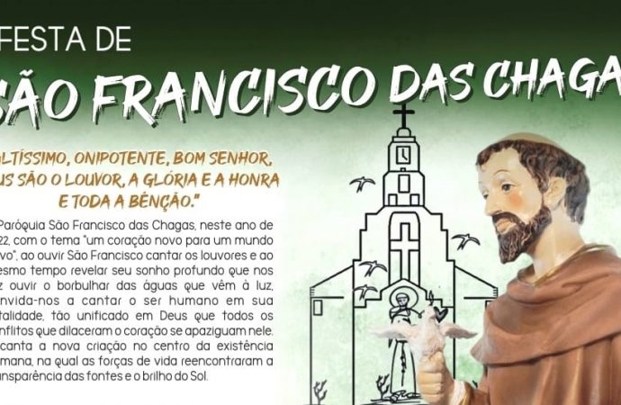 Confira a programação da Festa de São Francisco das Chagas