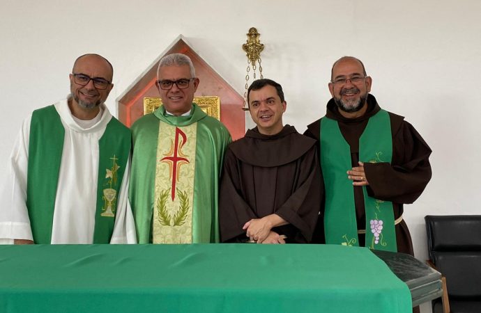 Frei Gilberto Custódio celebra o dom de sua vocação religiosa e presbiteral