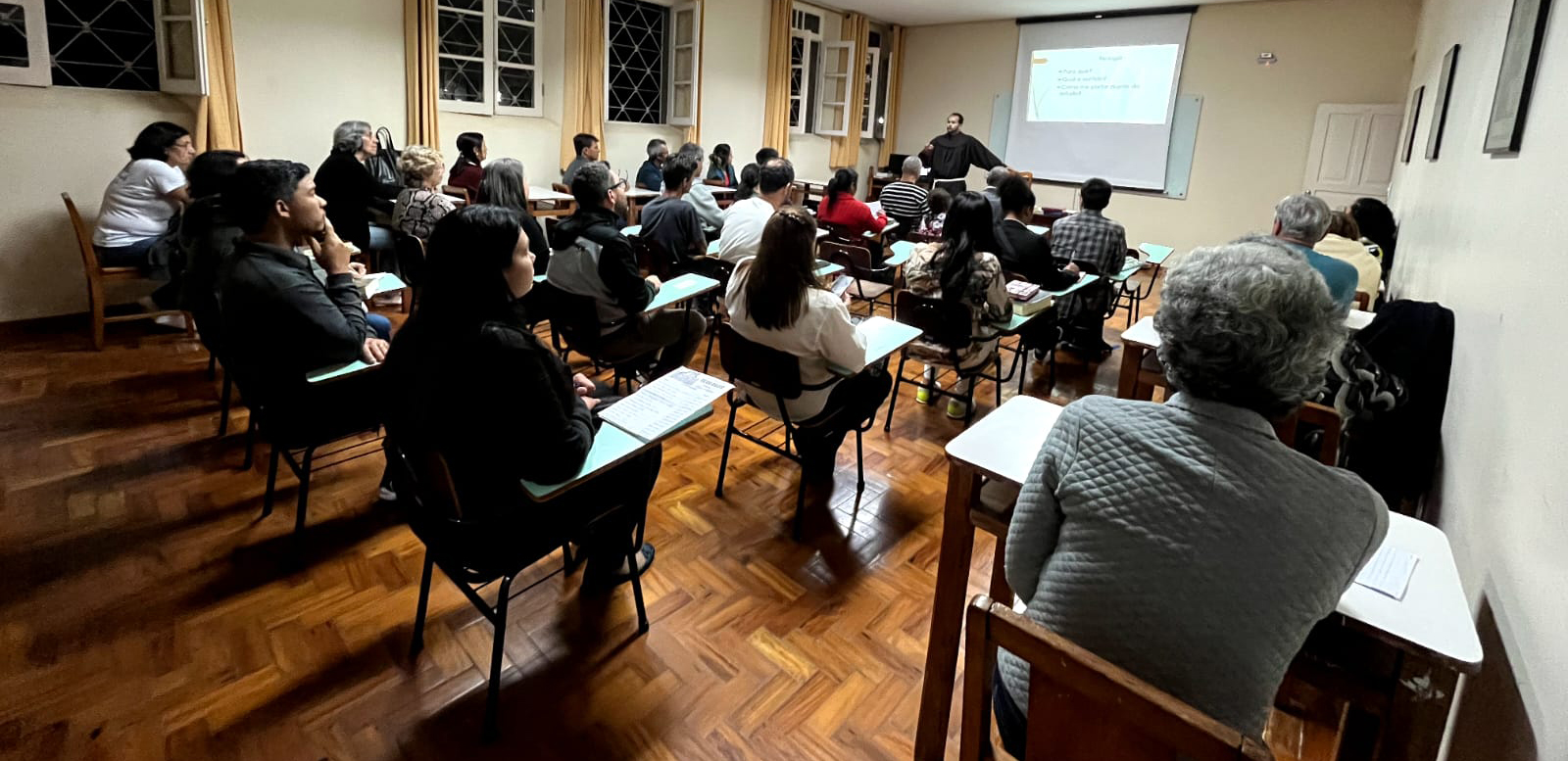 1º Curso Básico de Teologia, no Seminário Seráfico Santo Antônio ...