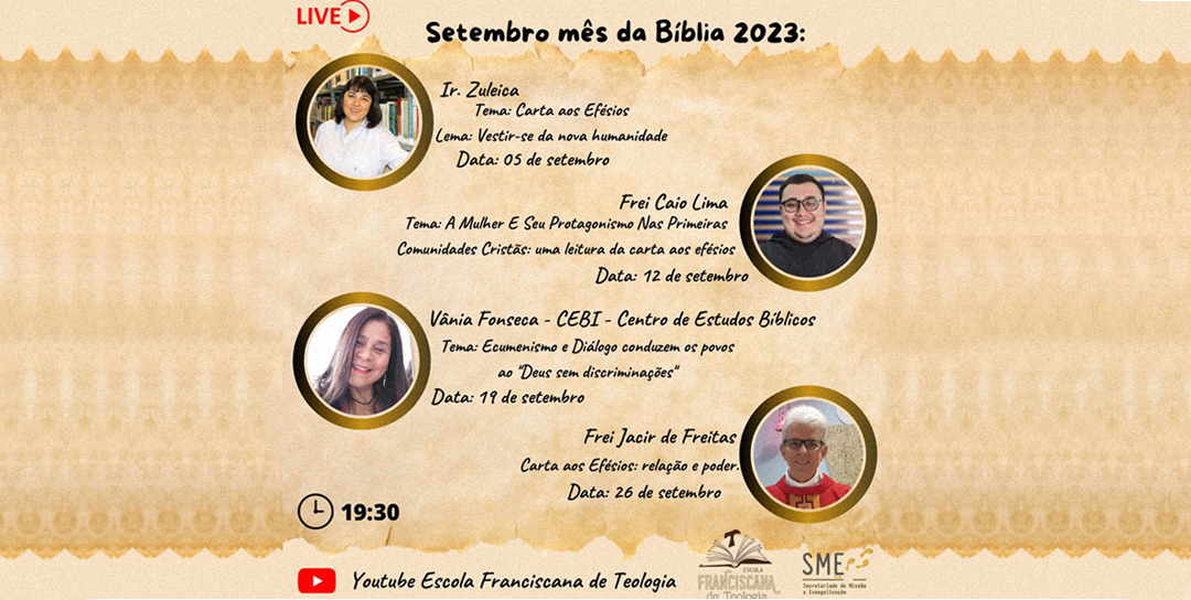 Chegou o mês da Bíblia 2021 – CEBS de Minas