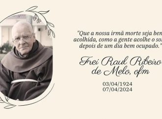 Falecimento de Frei Raul Ribeiro de Melo