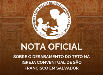 Nota Oficial sobre o Desabamento do teto na Igreja Conventual de São Francisco em Salvador