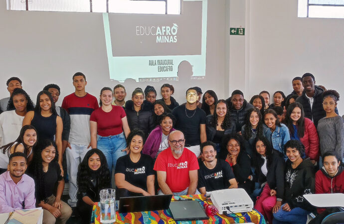 Aula inaugural EDUCAFRO em Sabinópolis/MG