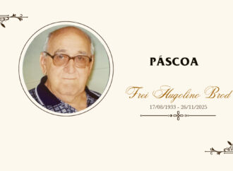 Uma vida de Missão e Simplicidade: Frei Hugolino Brod faz sua Páscoa!