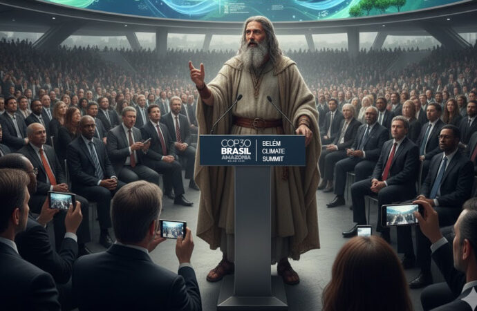 Profeta Ezequiel discursa na COP30