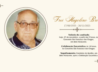 Uma vida de Missão e Simplicidade: Frei Hugolino Brod faz sua Páscoa!