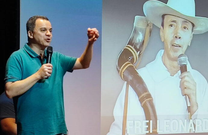 Lançamento do livro em homenagem a Frei Leonardo Lucas