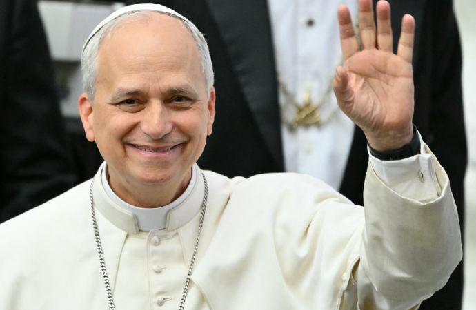 Leão XIV em seu primeiro ano de pontificado