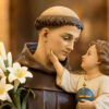 “Santo Antônio, o santo “casamenteiro” e “achador de coisas perdidas”.