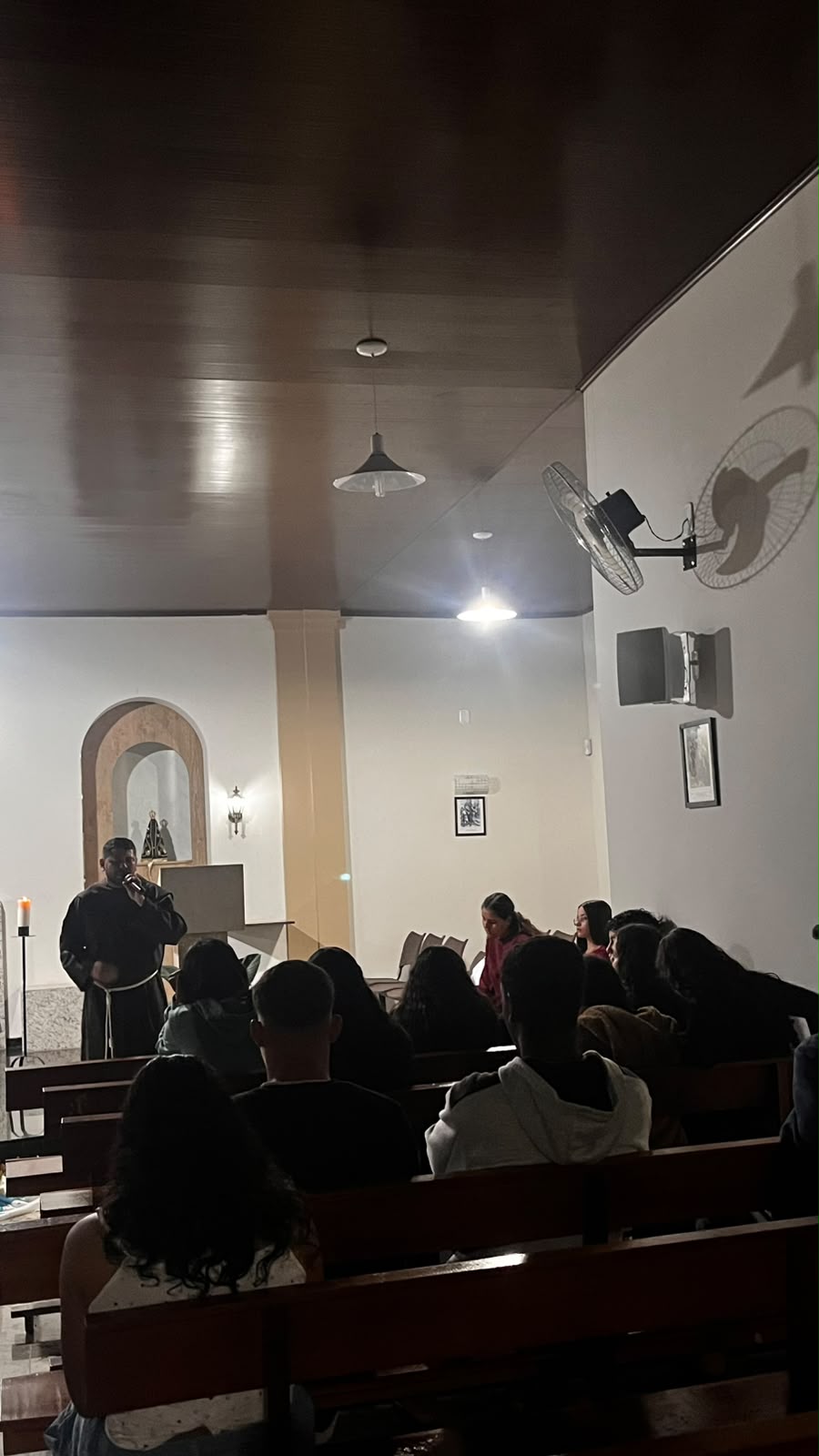 Encontro com jovens em Cabo Verde (MG)