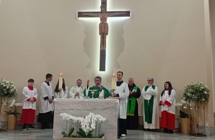 Início do Tríduo Preparatório marca as celebrações dos 40 anos de Ministério Sacerdotal de Frei Pedro José de Assis&nbsp;
