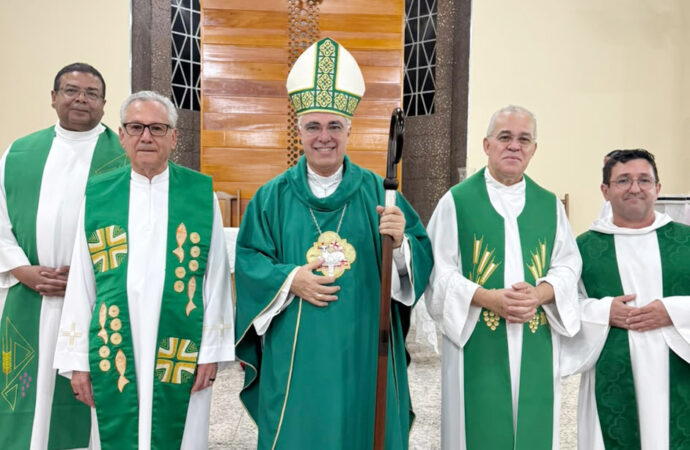 Missa de início do ministério de Frei Pedro José de Assis, OFM, &nbsp;na Paróquia Santa Isabel, em Betim (MG)